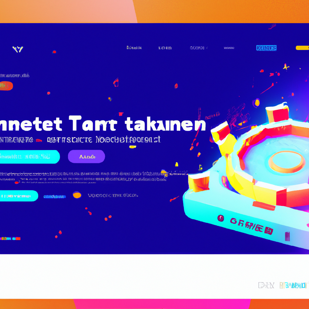 Close-up: tournament bracket UI with neon accents