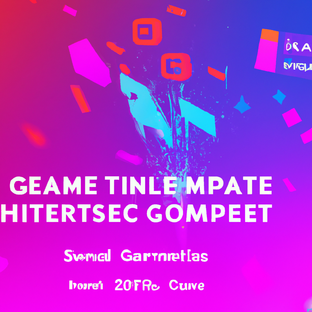 Streamer celebrating a clutch win, pixel confetti overlay